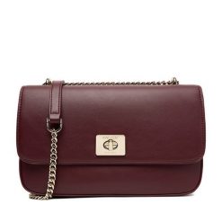 Torebka Nine West. Czerwone torebki klasyczne Nine West, bez wzorów, bez dodatków. Za 249.99 zł.