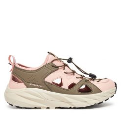 Sandały Vertigo Alpes. Czerwone sandały Vertigo Alpes, bez wzorów, sportowe, bez obcasa, bez zapięcia. Za 219.99 zł.