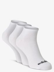 Adidas Performance skarpety do obuwia sportowego pakowane po 3 szt. Kobiety Bawełna biały, M. Białe skarpety adidas Performance, bez wzorów, z bawełny. Za 44.95 zł.