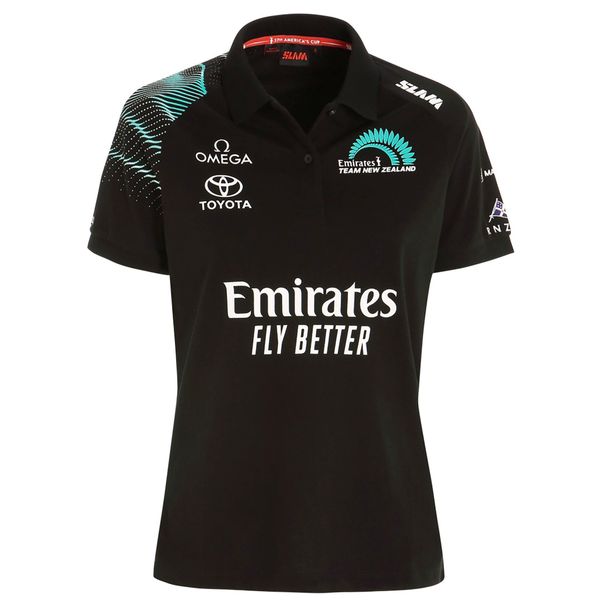 Talia Slam Etnz Ws Polo Ss Damskie. Czarne koszulki polo SLAM, s, bez wzorów, z bawełny, bez kołnierzyka, bez ramiączek. W wyprzedaży za 185.30 zł.