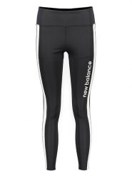 New Balance Legginsy sportowe w kolorze czarnym rozmiar: XS. Czarne legginsy New Balance, xs, bez wzorów, z podwyższonym stanem, outdoorowe. Za 110.04 zł.