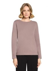 Betty Barclay Sweter w kolorze jasnobrązowym rozmiar: 40. Brązowe swetry Betty Barclay, bez wzorów, bez ramiączek. Za 174.95 zł.