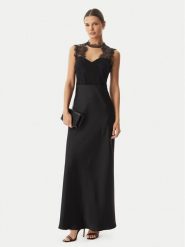 Rinascimento Sukienka wieczorowa CFC0127526003 Czarny Slim Fit. Czarne sukienki Rinascimento, xl, bez wzorów, z syntetyku, wizytowe, bez kołnierzyka, bez ramiączek. Za 769.99 zł.