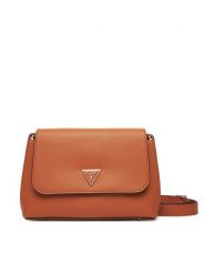 Guess Torebka Meridian II HWBG69 74200 Brązowy. Brązowe listonoszki Guess, z aplikacjami, ze skóry, bez dodatków. Za 589.99 zł.