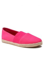 Jenny Fairy Espadryle WS21181-03 Różowy. Czerwone espadryle Jenny Fairy, bez wzorów, z materiału, bez obcasa, bez zapięcia. Za 55.99 zł.