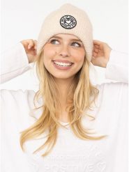 Zwillingsherz Czapka "Wild at Heart" w kolorze beżowym rozmiar: onesize. Brązowe czapki Zwillingsherz, bez wzorów, z materiału. Za 86.99 zł.