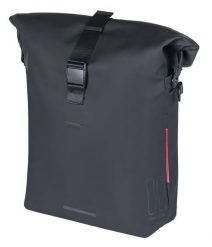 Torba rowerowa na ramię SoHo MIK. Czarne torby na laptopa BASIL, bez wzorów, z materiału, na ramię. Za 570.95 zł.