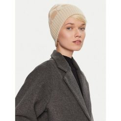 Czapka Coach. Brązowe czapki Coach, bez wzorów. Za 329.99 zł.
