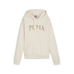 Bluza damska z kapturem Puma Squad. Białe bluzy Puma, na zimę, s, bez wzorów, z kapturem. W wyprzedaży za 237.45 zł.