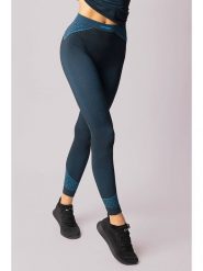 Spaio Legginsy sportowe "Breeze" w kolorze granatowo-niebieskim rozmiar: M. Niebieskie legginsy Spaio, m, bez wzorów, outdoorowe. Za 130.50 zł.
