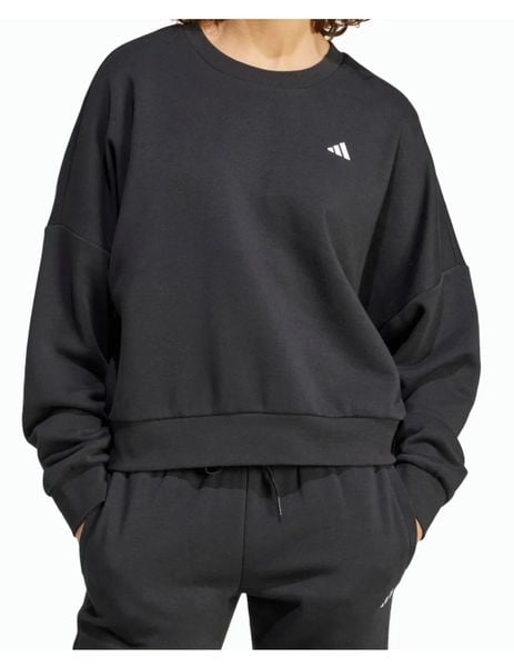 Bluza damska adidas Essentials Small Logo. Czarne bluzy Adidas, l, bez wzorów, z bawełny, bez kaptura. Za 159.00 zł.