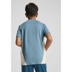 Młodzieżowa koszulka treningowa Olympique Marsylia PUMA Bold Blue Putty Beige. Brązowa bluzki Puma, m, bez wzorów, młodzieżowe, bez kołnierzyka, bez ramiączek. Za 192.00 zł.