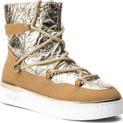Botki LIU JO - Silvia 07 B69021 TX051 Camel 01402. Żółte botki Liu Jo, bez wzorów, z futra, bez obcasa, bez zapięcia. Za 759.00 zł.