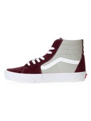Vans Skórzane sneakersy w kolorze bordowo-szarym rozmiar: 36. Czerwone trampki Vans, bez wzorów, za kostkę, bez zapięcia. Za 221.45 zł.