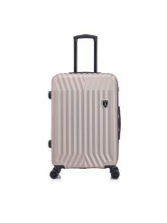 Semi Line Walizka duża T5858-3 Złoty. Żółte walizki Semi Line, bez wzorów, duże. Za 399.99 zł.