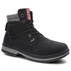 Czarne Trapery Big Star Damskie Stylowe Obuwie. Czarne botki Big Star. Za 139.00 zł.