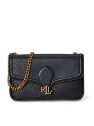 LAUREN RALPH LAUREN Torebka 432977374001 Czarny. Czarne listonoszki Lauren Ralph Lauren, bez wzorów, ze skóry, bez dodatków. Za 969.99 zł.