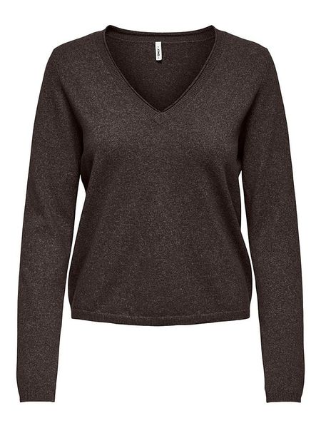 ONLY Sweter w kolorze brązowym rozmiar: L. Brązowe swetry Only, l, bez wzorów, bez ramiączek. Za 81.95 zł.
