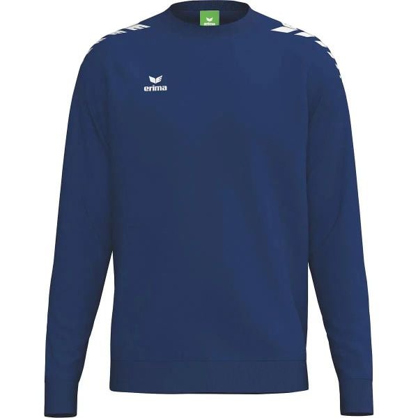 Bluza Erima CMPT Wings. Niebieskie bluzy Erima, m, z aplikacjami, z bawełny, bez kaptura. Za 248.50 zł.