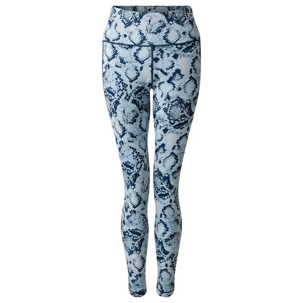 Legginsy Damskie Nadruk Węża Influential II. Niebieskie legginsy Dare 2b, bez wzorów, z elastanu. Za 73.99 zł.