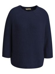 Smith & Soul Sweter w kolorze granatowym rozmiar: L. Niebieskie swetry Smith & Soul, l, bez wzorów, ze splotem, bez ramiączek. Za 173.99 zł.