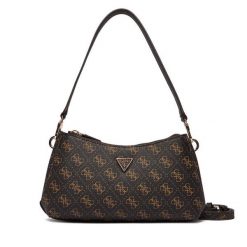 Torebka Guess. Brązowe torebki klasyczne Guess, z aplikacjami, bez dodatków. Za 589.99 zł.