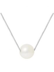 Pearl Addict Srebrny naszyjnik z perłą - dł. 42 cm rozmiar: onesize. Szare naszyjniki Pearl Addict, z perłą, srebrne. Za 130.99 zł.