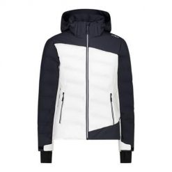 Kurtka narciarska damska CMP 34W4596A001. Kurtki narciarskie CMP, m, bez wzorów, z syntetyku, z kapturem, narciarskie. W wyprzedaży za 786.10 zł.