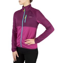 Bluza sportowa damska Viking Midland Lady. Czerwone bluzy Viking, l, bez wzorów, bez kaptura. Za 183.19 zł.