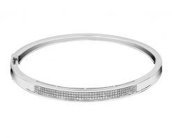 Bransoletka z białego złota z diamentami - 0,32 ct - próba 585. Białe bransoletki Apart, z diamentem, złote. Za 15,590.00 zł.