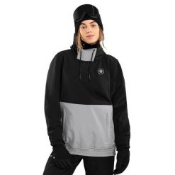 Damska kurtka snowboardowa Sporty zimowe Siroko W1-W Boardslide. Czarne kurtki narciarskie SIROKO, na zimę, bez wzorów, z softshellu, bez kaptura, narciarskie. W wyprzedaży za 337.00 zł.