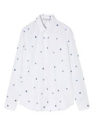 TATUUM Koszula "Edna" w kolorze białym rozmiar: 42. Białe koszule Tatuum, bez wzorów, bez kołnierzyka, bez ramiączek. Za 197.17 zł.