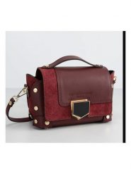 Christian Laurier Skórzana torebka "Nanu" w kolorze bordowym - 24 x 16 x 10 cm rozmiar: onesize. Czerwone torby na ramię Christian Laurier, bez wzorów, z materiału, przez ramię, bez dodatków. Za 217.99 zł.