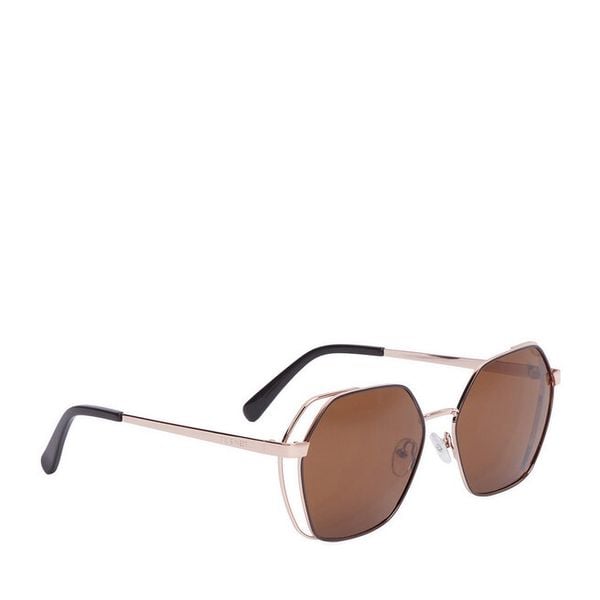 Okulary przeciwsłoneczne Nine West. Żółte okulary przeciwsłoneczne Nine West, bez wzorów. Za 149.99 zł.