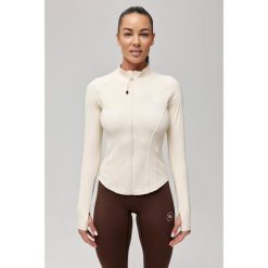 Damska bluza sportowa szybkoschnąca Rough Radical Eris. Brązowe bluzy ROUGH RADICAL, bez wzorów, bez kaptura. Za 179.90 zł.