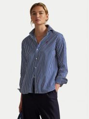Polo Ralph Lauren Koszula 211910743032 Niebieski Regular Fit. Niebieskie koszule Polo Ralph Lauren, xl, bez wzorów, z bawełny, bez kołnierzyka, bez ramiączek. Za 819.99 zł.