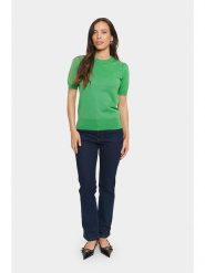 SAINT TROPEZ Sweter w kolorze zielonym rozmiar: L. Zielone swetry Saint Tropez, l, bez wzorów, bez ramiączek. Za 69.99 zł.