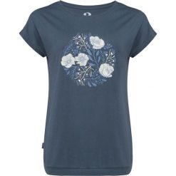 Koszulka damska LOAP Barga niebieska L. Czerwone bluzki ZSPORT, l, bez wzorów, bez kołnierzyka, bez ramiączek. Za 156.99 zł.