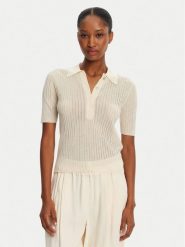 Marella Sweter Torbole 2513361145 Biały Slim Fit. Białe swetry Marella, xxl, bez wzorów, z wiskozy, bez ramiączek. Za 519.99 zł.