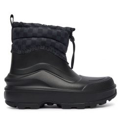 Kalosze Vans. Czarne kalosze Vans, bez wzorów. Za 649.99 zł.