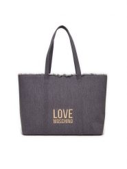 LOVE MOSCHINO Torebka JC4321PP0IKQ0765 Szary. Szare torebki klasyczne Love Moschino, bez wzorów, z materiału, bez dodatków. Za 799.99 zł.