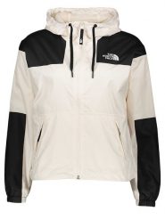 The North Face Kurtka funkcyjna "Gardenia" w kolorze kremowo-czarnym rozmiar: S. Brązowe kurtki sportowe The North Face, s, bez wzorów, bez kaptura, outdoorowe. Za 267.92 zł.