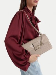 Nine West Torebka EO-SLEEK FORM-TK25740A Beżowy. Brązowe listonoszki Nine West, bez wzorów, ze skóry, bez dodatków. Za 329.99 zł.