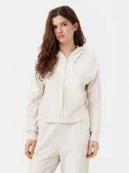 Calvin Klein Underwear Bluza 000QS7270E Beżowy Regular Fit. Brązowe bluzy Calvin Klein Underwear, s, bez wzorów, z bawełny, bez kaptura. Za 189.99 zł.