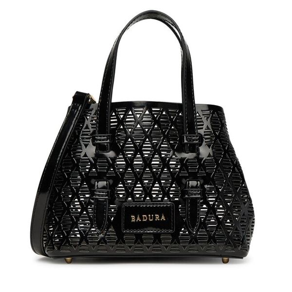 Torebka Badura. Czarne torebki klasyczne Badura, bez wzorów, bez dodatków. Za 229.99 zł.