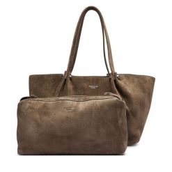 Torebka Weekend Max Mara. Brązowe torebki klasyczne Weekend Max Mara, bez wzorów, bez dodatków. Za 2,729.00 zł.