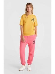 O'Neill Spodnie dresowe "Future Surf Society" w kolorze różowym rozmiar: XL. Różowe spodnie dresowe O'Neill, xl, bez wzorów, z dresówki. Za 123.25 zł.