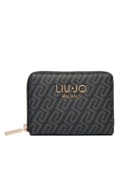 Liu Jo Portfel AF6156 E1137 Czarny. Czarne portfele Liu Jo, bez wzorów, ze skóry. Za 249.99 zł.