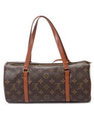 Louis Vuitton Torebka "Papillon" w kolorze brązowym - 30 x 15 x 15 cm rozmiar: onesize. Brązowe torebki klasyczne Louis Vuitton, bez wzorów, z materiału, bez dodatków. Za 3,088.99 zł.