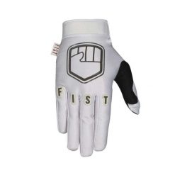 Długie rękawice Fist Handwear Earth Stocker. Białe rękawiczki FIST, bez wzorów, sportowe. Za 226.00 zł.